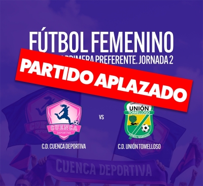 Aplazado nuestro debut en casa